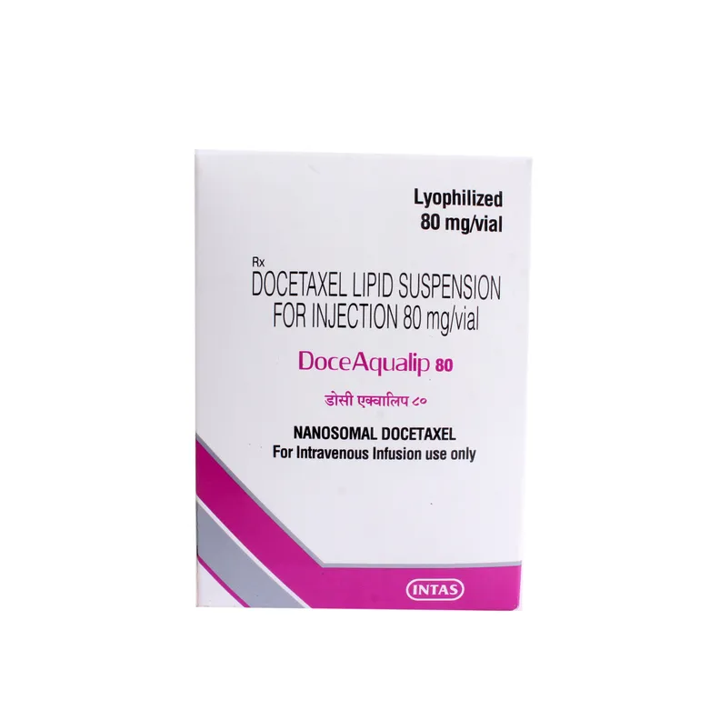 Buy DOCEAQUALIP 80MG INJECTION online | Uses, Side Effects, Price and ...
