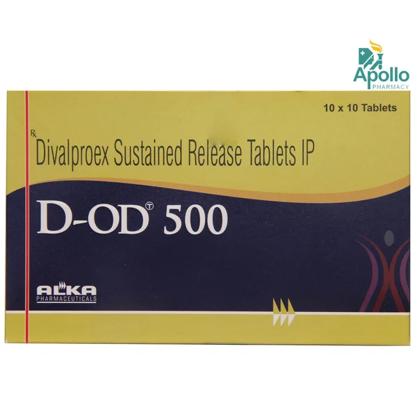 D OD 500 TABLET 10'S , Pack of 10 TabletS