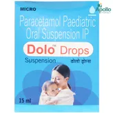 Dolo Oral Drops 15 ml, Pack of 1 DROPS