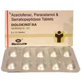 Dolokind-AA Tablet 10's, Pack of 10 TABLETS