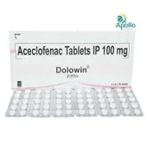 Dolowin 100 mg Tablet 10's, Pack of 10 TabletS