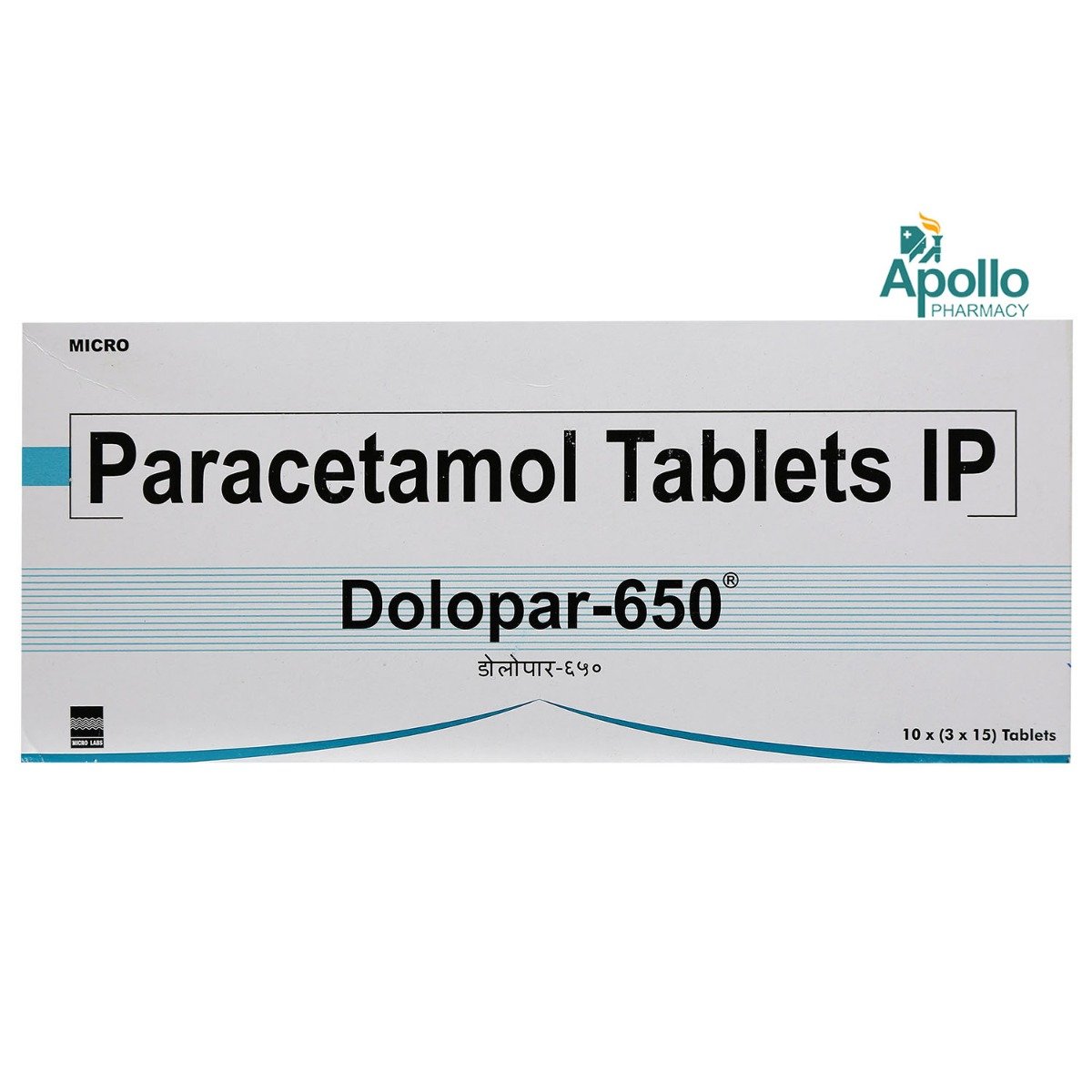Dolopar-650 Tablet 15's, Pack of 15 TABLETS Dolopar-650 Tablet 15's, Pack of 15 TABLETS