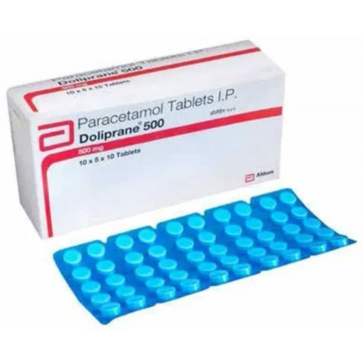 Doliprane 500 mg Tablet 10's, Pack of 10 TABLETS Doliprane 500 mg Tablet 10's, Pack of 10 TABLETS