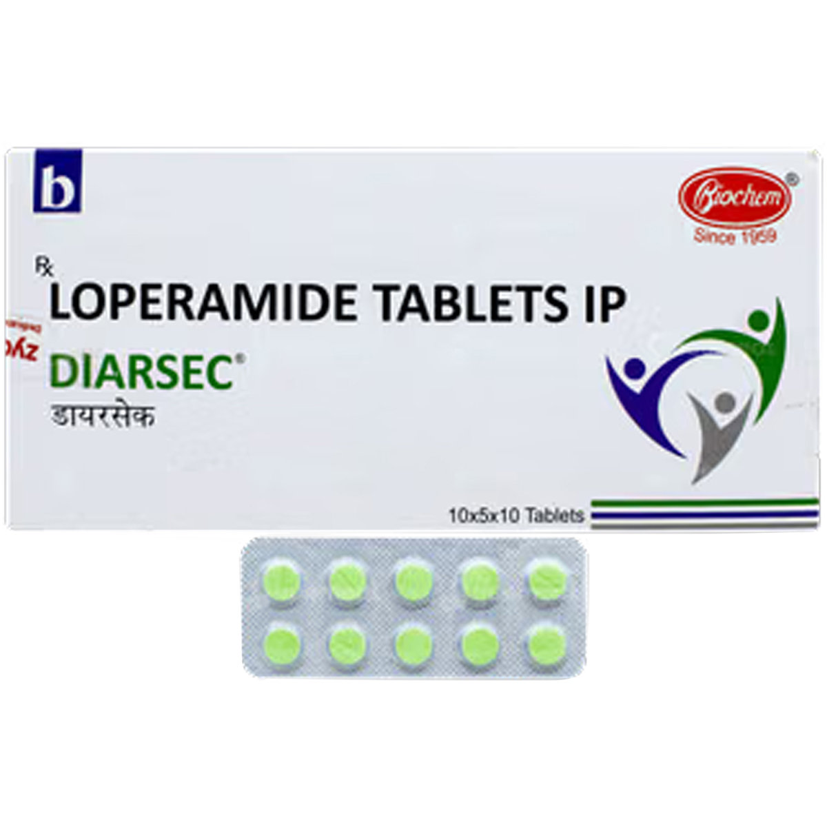 Diarsec Tablet 10's, Pack of 10 TabletS Diarsec Tablet 10's, Pack of 10 TabletS