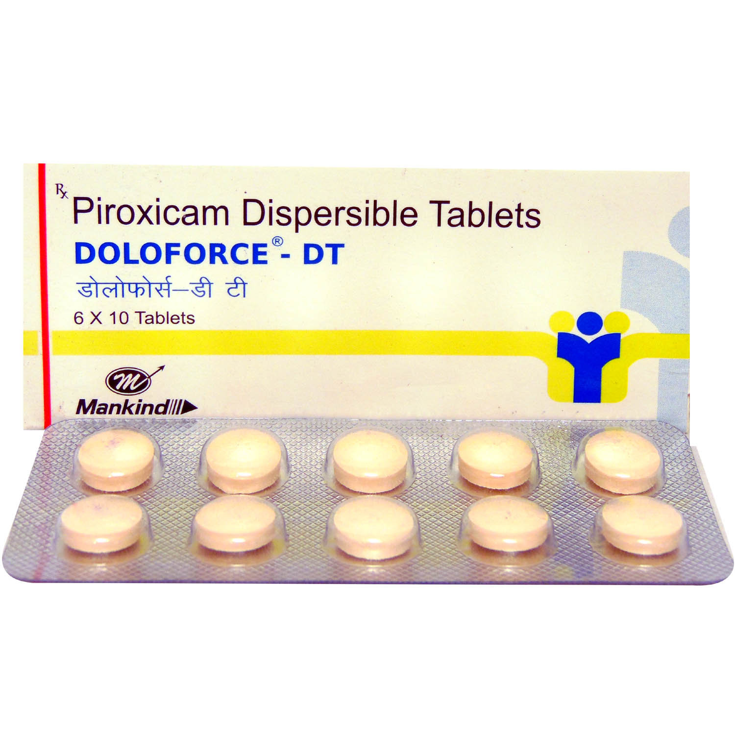 Doloforce - DT Tablet 10's, Pack of 10 TABLETS Doloforce - DT Tablet 10's, Pack of 10 TABLETS