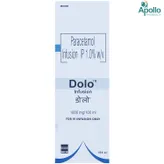 Dolo Infusion 100 ml, Pack of 1 INJECTION