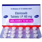Dolonex E 60 mg Tablet 15's, Pack of 15 TABLETS