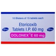 Dolonex E 60 mg Tablet 15's
