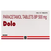 Dolo 500 Tablet 10's, Pack of 10 TABLETS