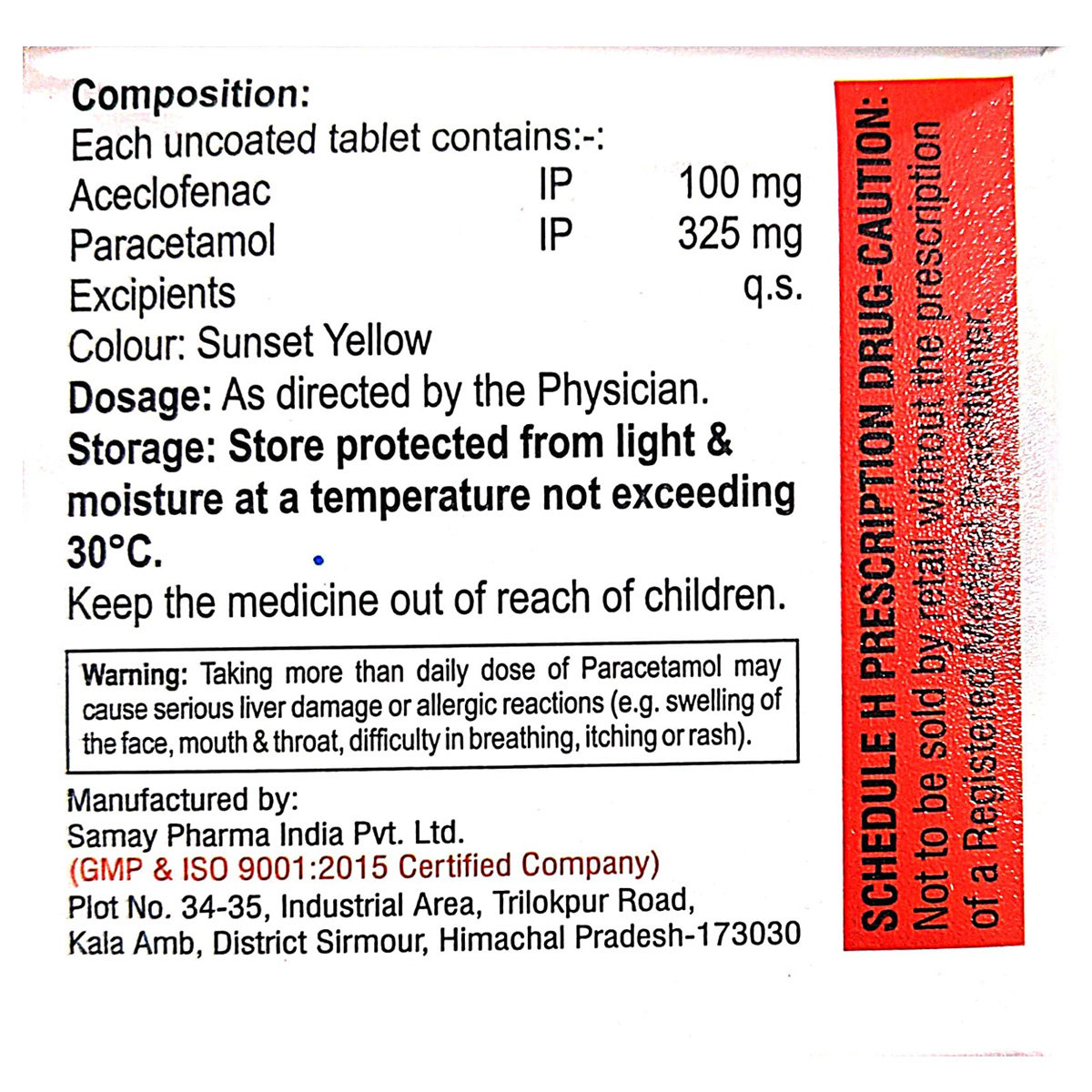 Dolccure P Tablet 10's, Pack of 10 Dolccure P Tablet 10's, Pack of 10