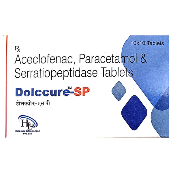Dolccure-SP Tablet 10's, Pack of 10