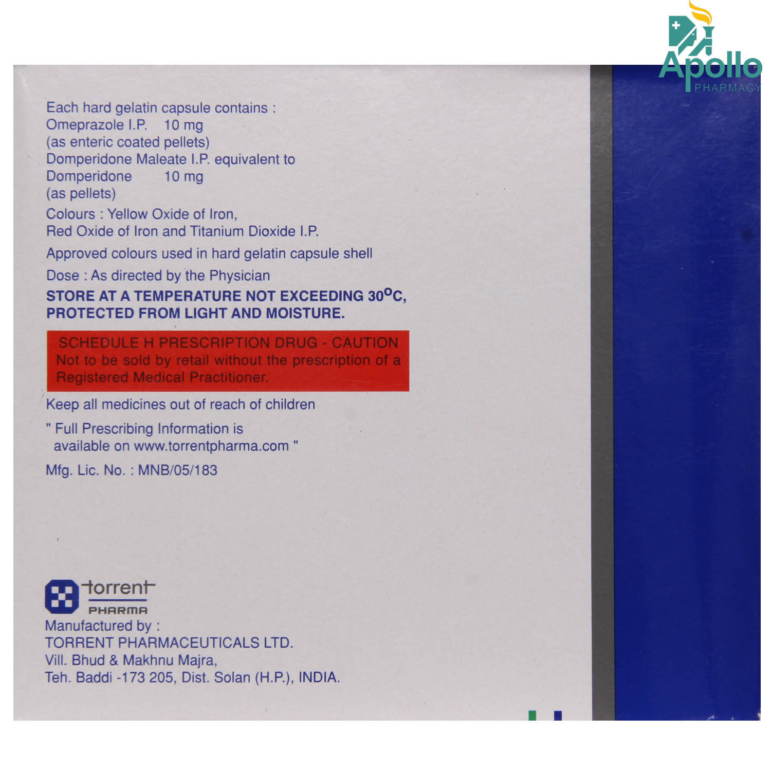 Domstal O Capsule 15's, Pack of 15 CAPSULES Domstal O Capsule 15's, Pack of 15 CAPSULES