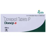 Donep 5 Tablet 15's, Pack of 15 TABLETS