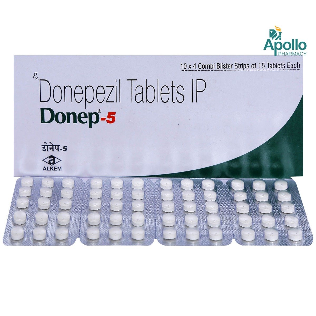 Donep 5 Tablet 15's, Pack of 15 TABLETS Donep 5 Tablet 15's, Pack of 15 TABLETS