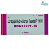 Donecept-10 Tablet 10's, Pack of 10 TabletS