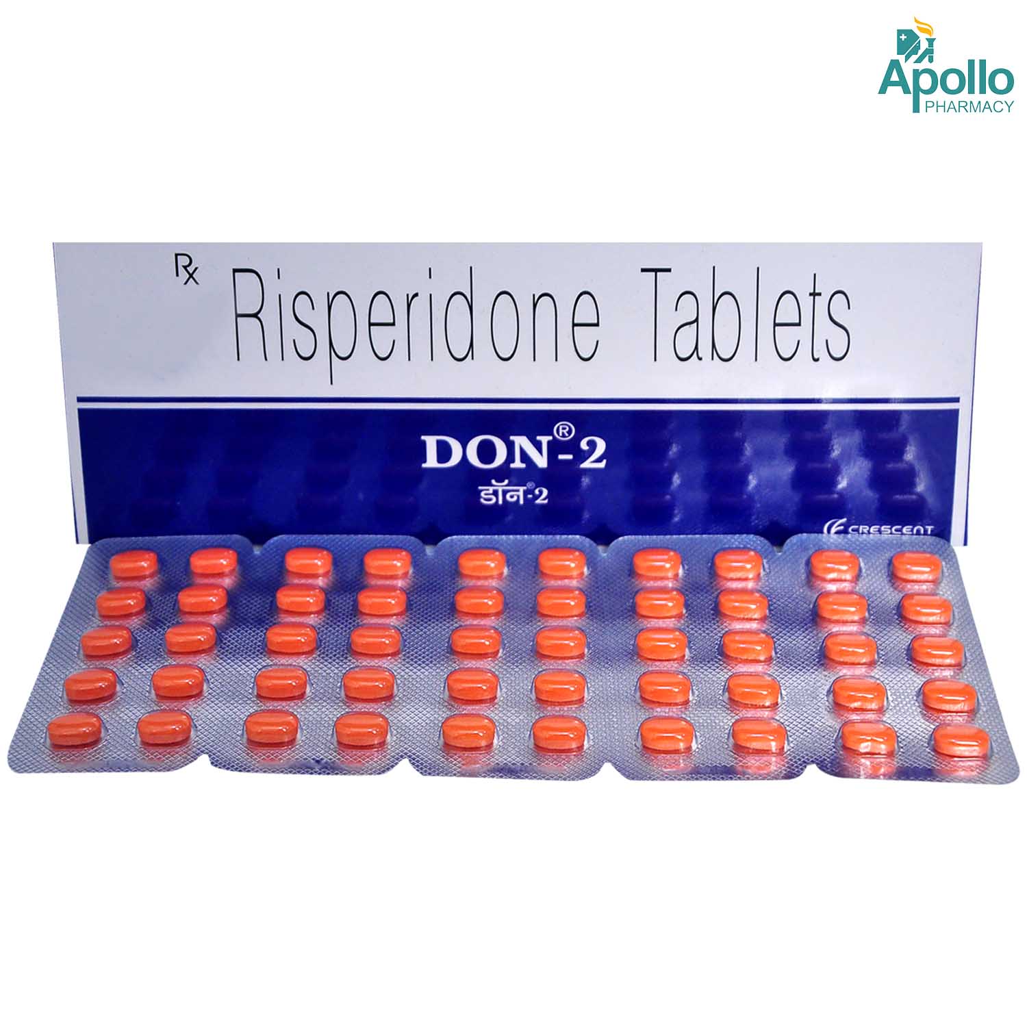 Don 2 mg Tablet 10's, Pack of 10 TabletS Don 2 mg Tablet 10's, Pack of 10 TabletS