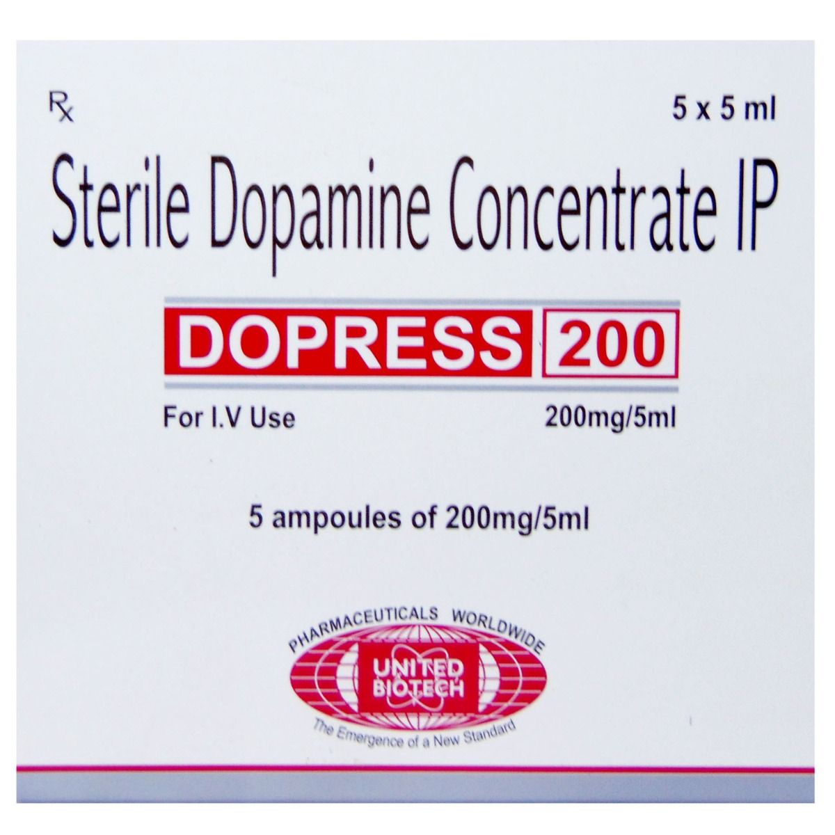 Buy Dopress 200 mg Injection 5 ml Online