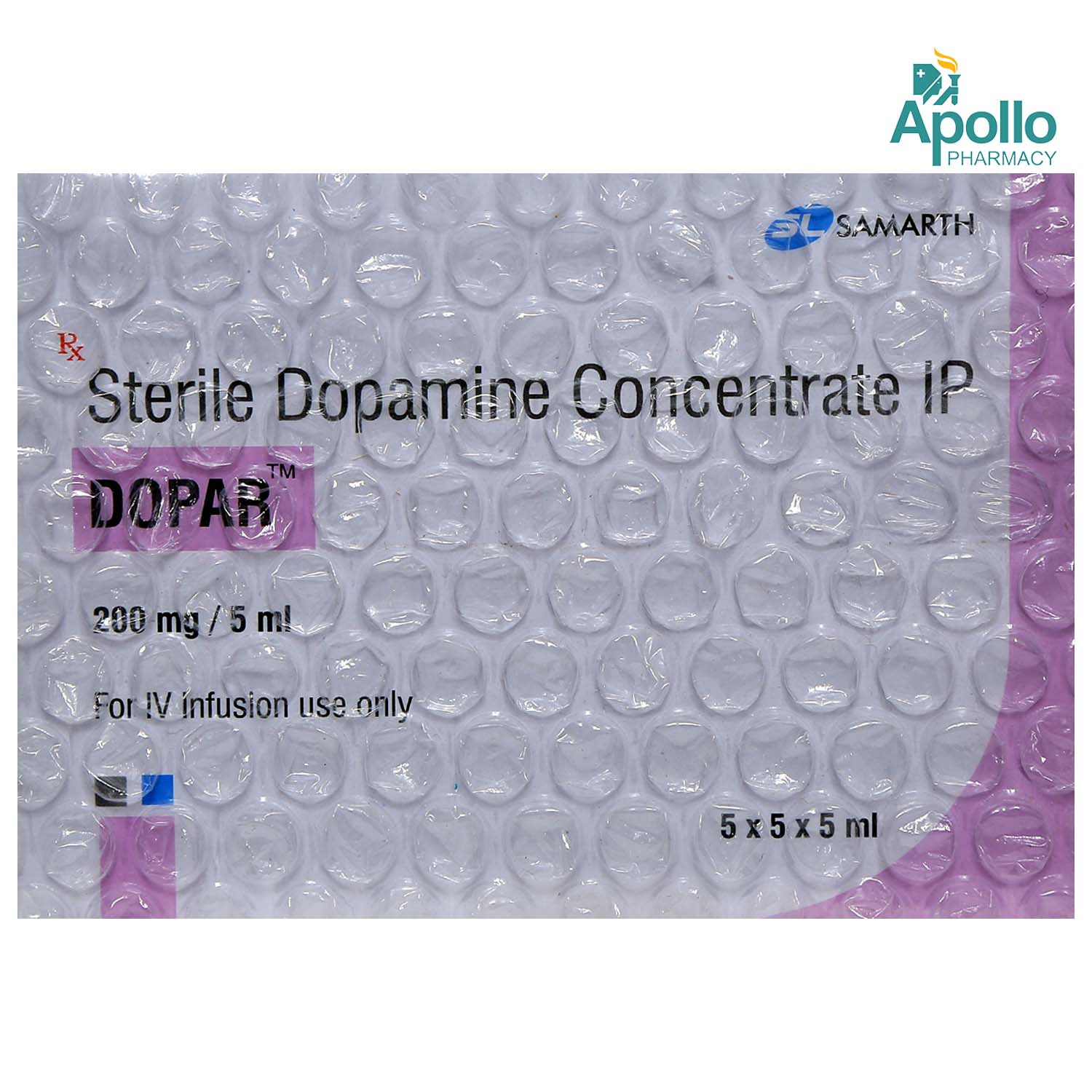 Buy Dopar 200 mg Injection 5 ml Online