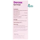 Dorzox Eye Drops 5 ml, Pack of 1 OPTHALMIC DROPS