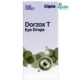 Dorzox T Drops 5 ml, Pack of 1 EYE DROPS