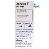 Dorzox T Drops 5 ml, Pack of 1 EYE DROPS