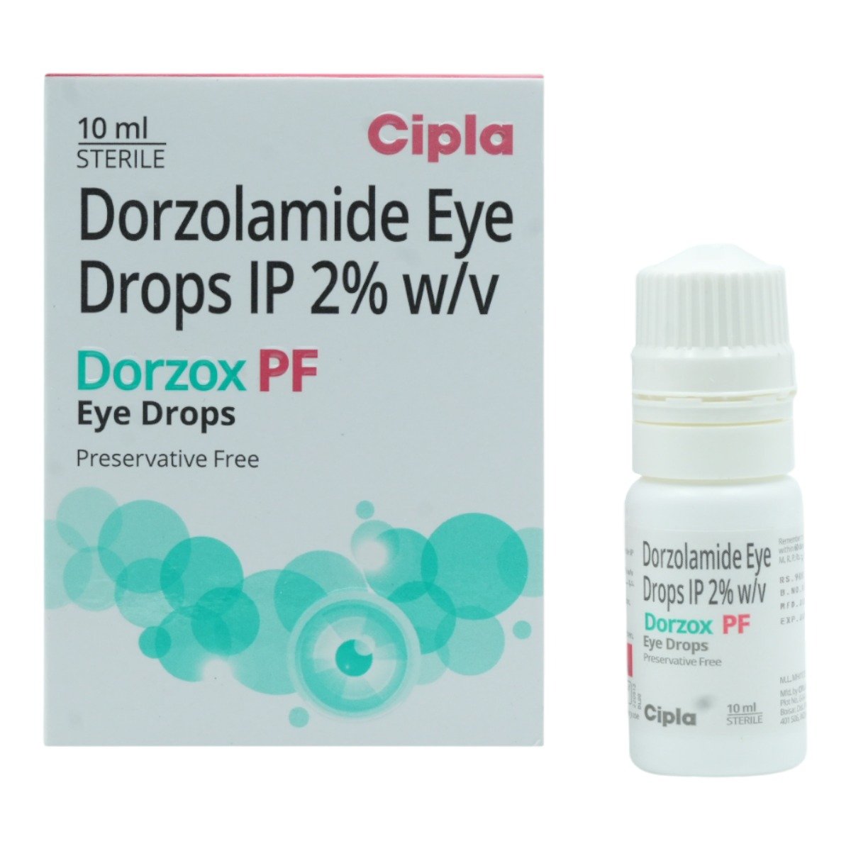 Dorzox PF 2% Eye Drops 10ml, Pack of 1 EYE DROPS Dorzox PF 2% Eye Drops 10ml, Pack of 1 EYE DROPS