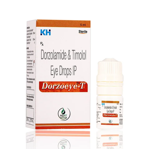 Dorzoeye-T Eye Drops 5 ml, Pack of 1