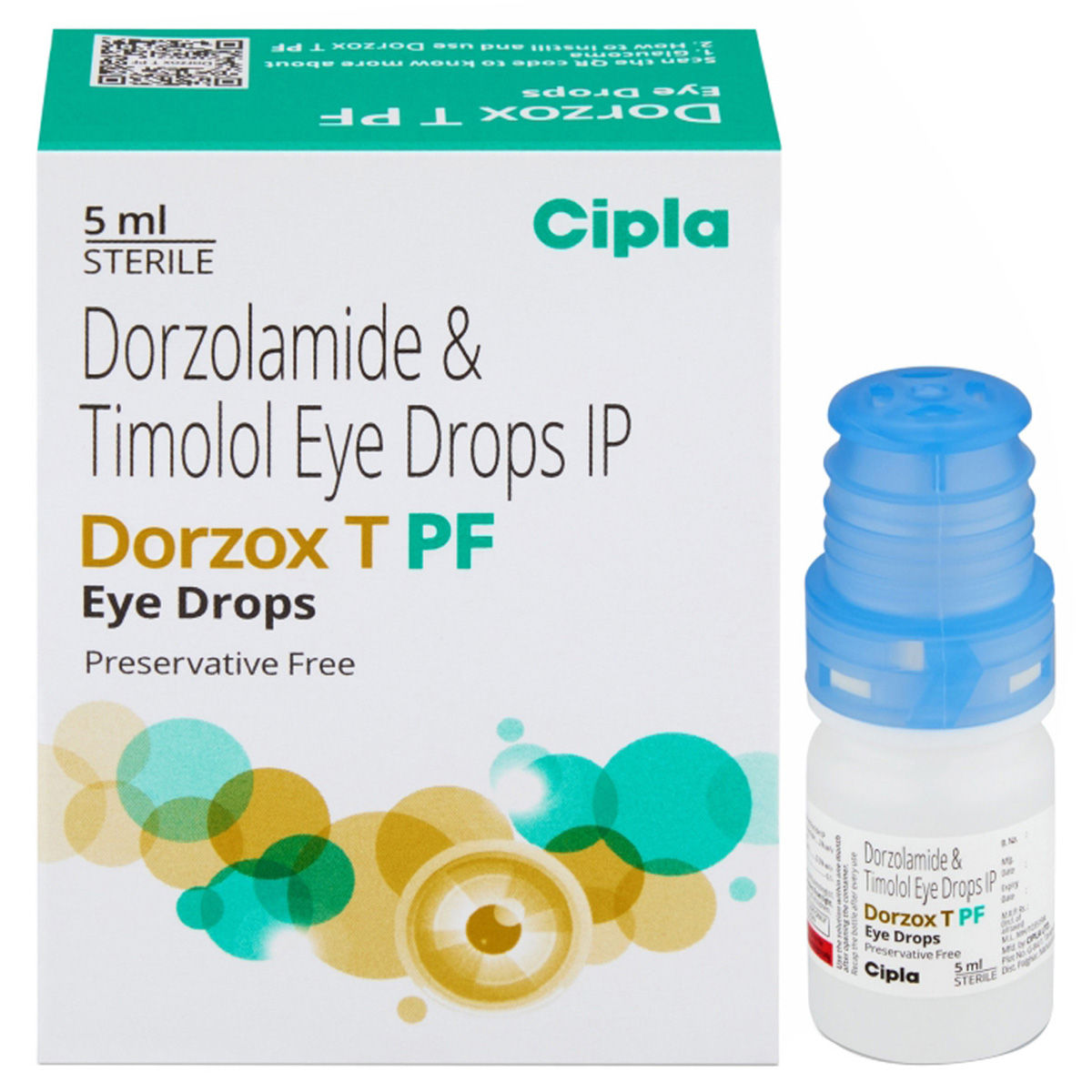 Dorzox T PF New Eye Drops 5 ml | Uses, Side Effects, Price