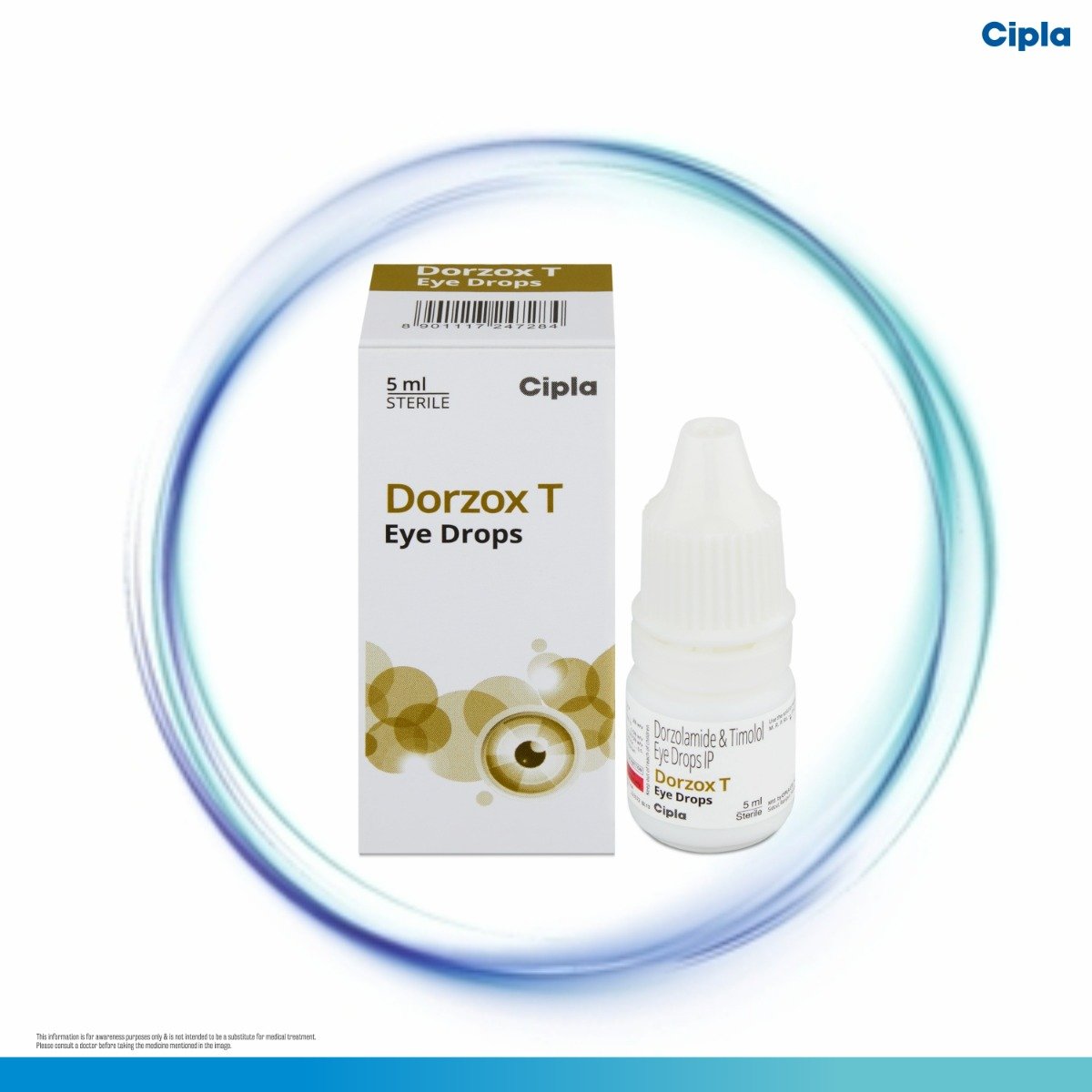 Dorzox T Drops 5 ml, Pack of 1 EYE DROPS Dorzox T Drops 5 ml, Pack of 1 EYE DROPS