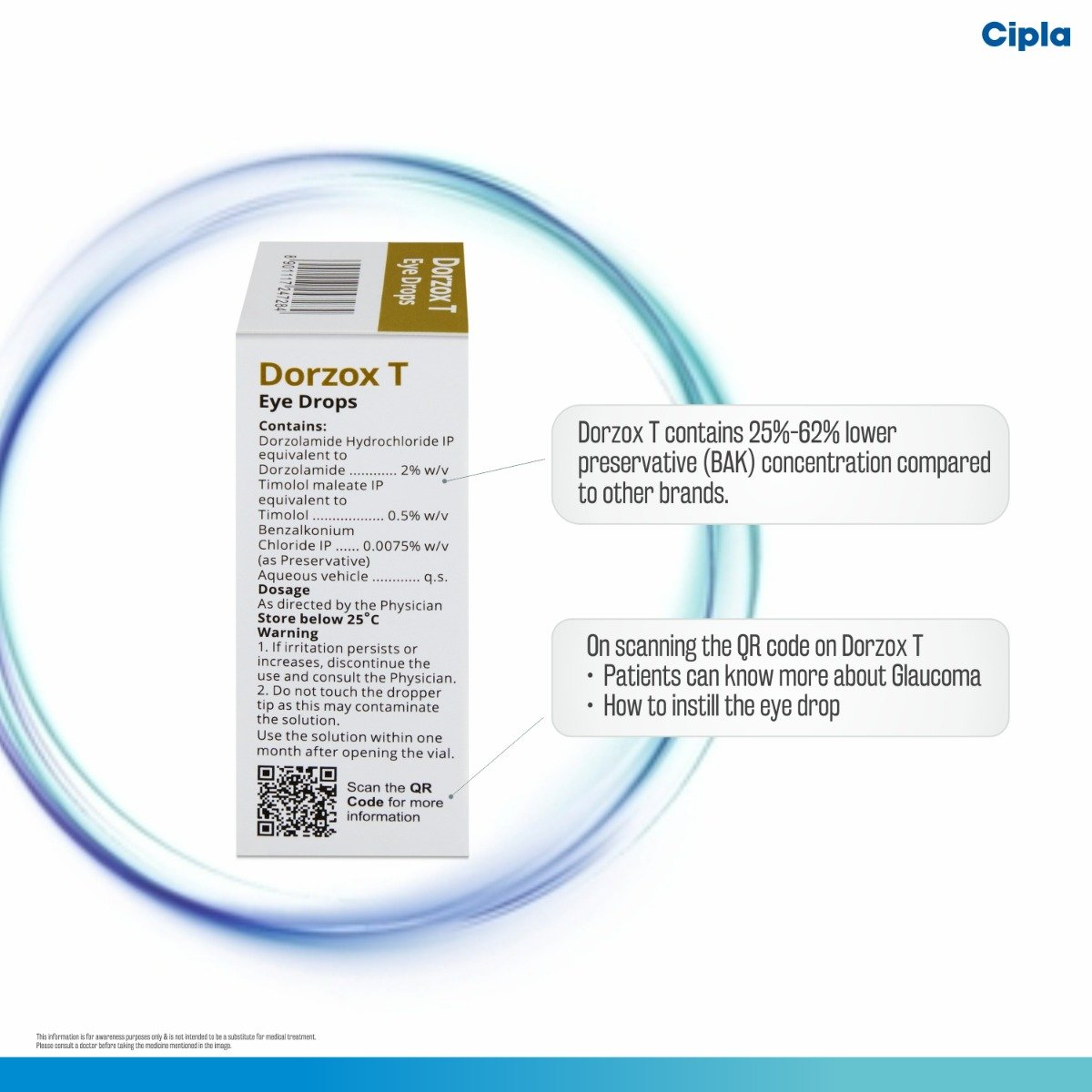 Dorzox T Drops 5 ml, Pack of 1 EYE DROPS Dorzox T Drops 5 ml, Pack of 1 EYE DROPS