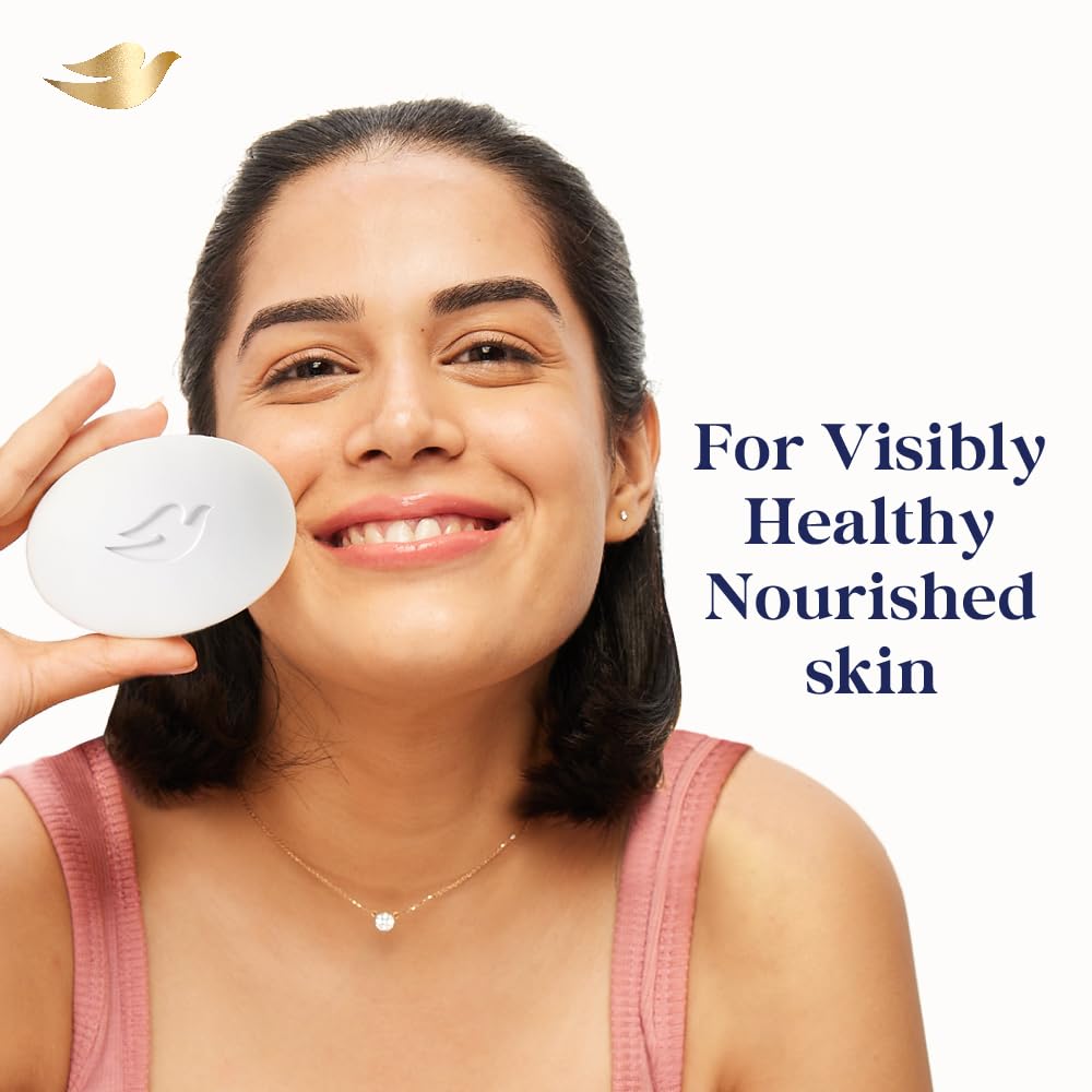 Dove Deep Nourish Serum Bathing Soap, 375 gm (3x125 gm), Pack of 1 Dove Deep Nourish Serum Bathing Soap, 375 gm (3x125 gm), Pack of 1