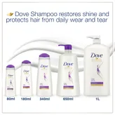 Dove Daily Shine Shampoo for Dull Hair, 340 ml, Pack of 1