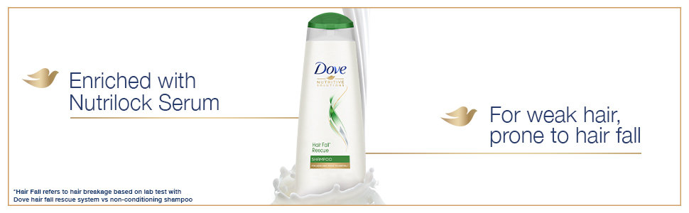 Dove Hair Fall Rescue Shampoo, 180 ml, Pack of 1 Dove Hair Fall Rescue Shampoo, 180 ml, Pack of 1