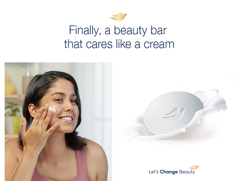 Dove Beauty Cream Bathing Bar, 500 gm (4 x 100 gm + 100 gm Free ), Pack of 1 Dove Beauty Cream Bathing Bar, 500 gm (4 x 100 gm + 100 gm Free ), Pack of 1