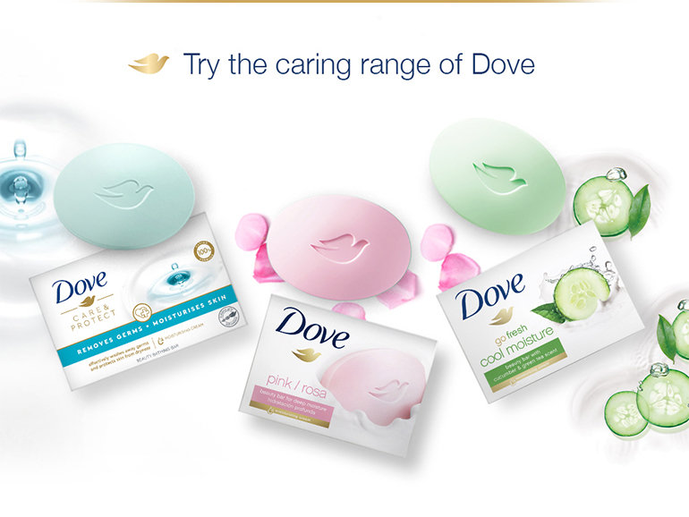 Dove Beauty Cream Bathing Bar, 500 gm (4 x 100 gm + 100 gm Free ), Pack of 1 Dove Beauty Cream Bathing Bar, 500 gm (4 x 100 gm + 100 gm Free ), Pack of 1