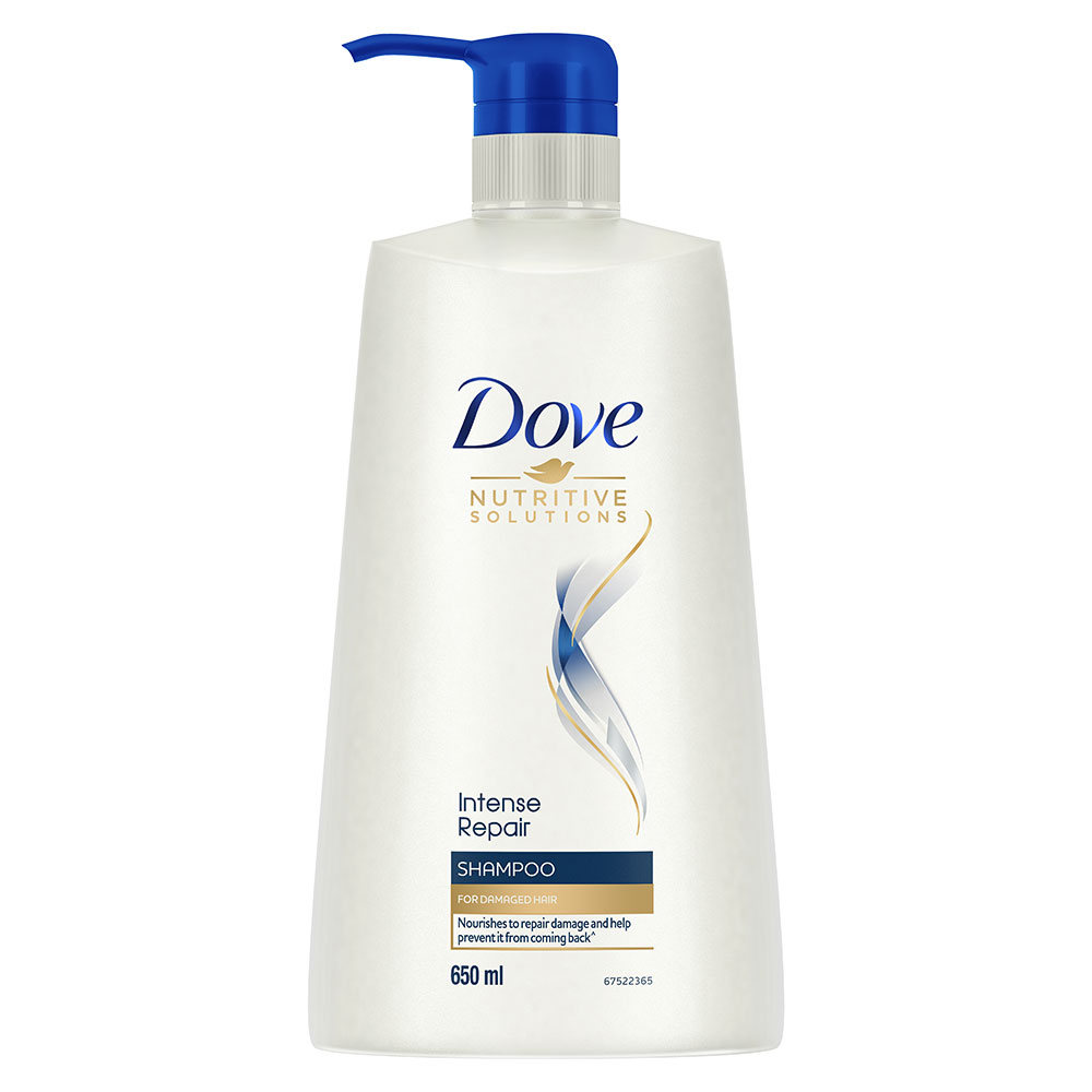 Dove Intense Repair Shampoo, 650 ml, Pack of 1 Dove Intense Repair Shampoo, 650 ml, Pack of 1