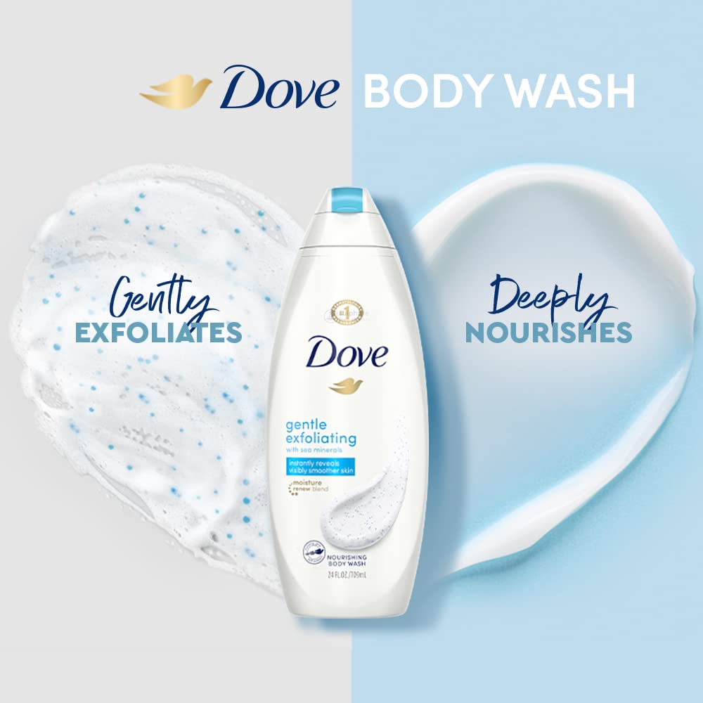 Dove Gentle Exfoliating Nourishing Body Wash, 250 ml, Pack of 1 Dove Gentle Exfoliating Nourishing Body Wash, 250 ml, Pack of 1