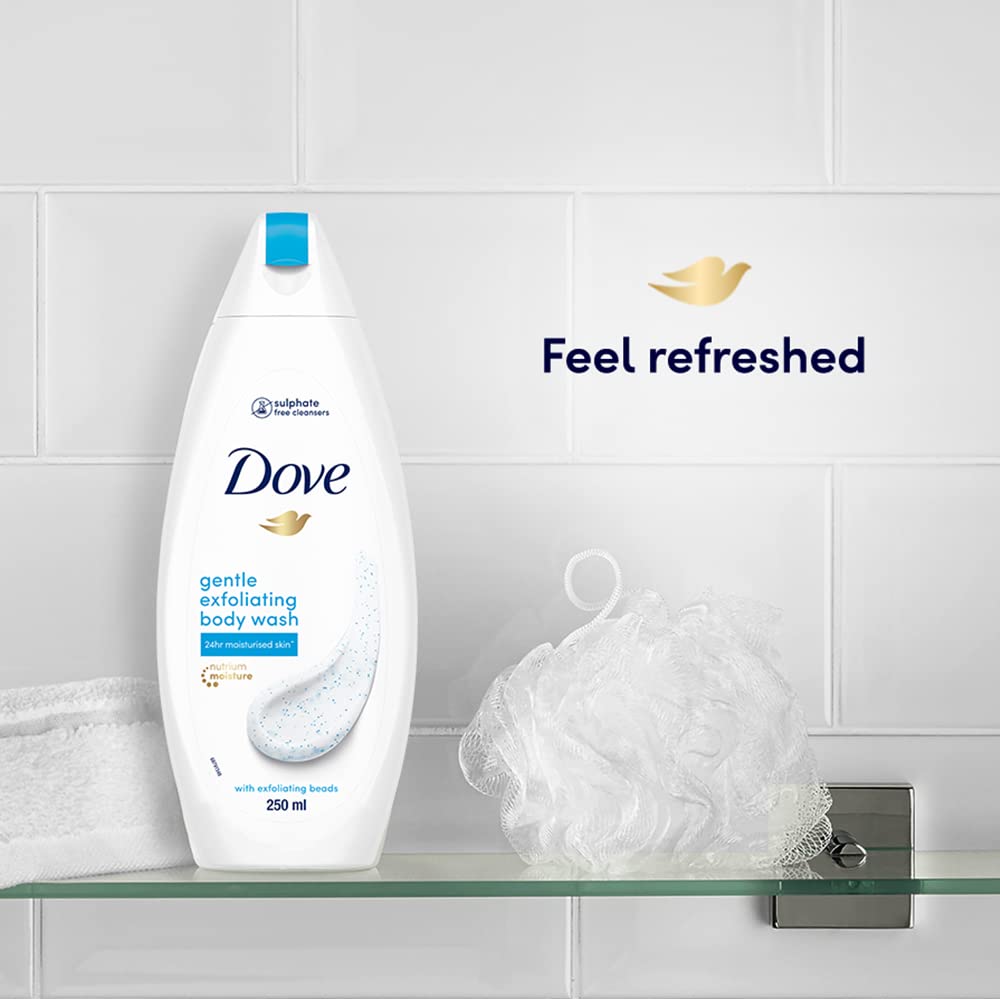 Dove Gentle Exfoliating Nourishing Body Wash, 250 ml, Pack of 1 Dove Gentle Exfoliating Nourishing Body Wash, 250 ml, Pack of 1