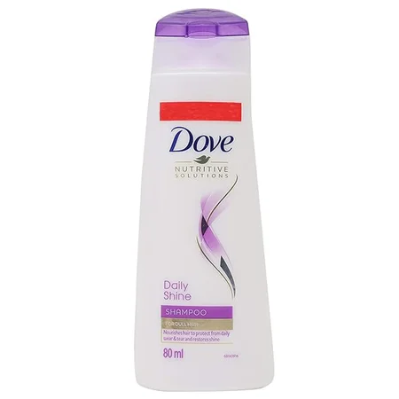Dove Damage Therapy Daily Shine Shampoo, 80 ml