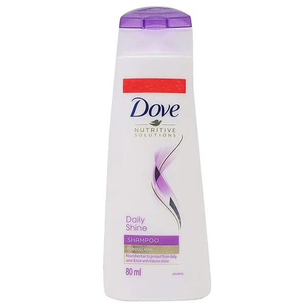 Dove Damage Therapy Daily Shine Shampoo, 80 ml, Pack of 1