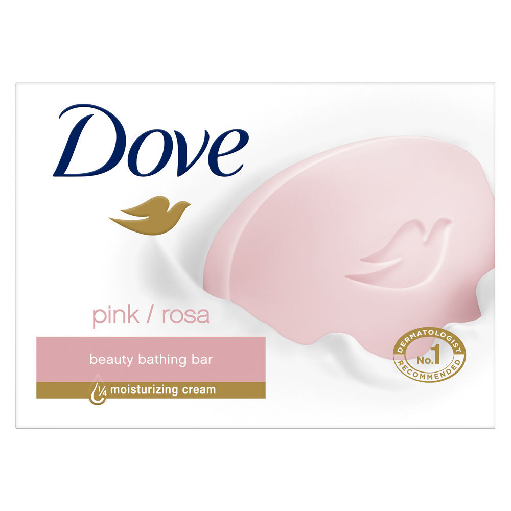 Dove Pink Rosa Beauty Bathing Bar, 100 gm, Pack of 1 