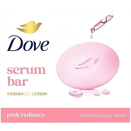 Dove Pink Radiance Serum Bathing Soap, 125 gm