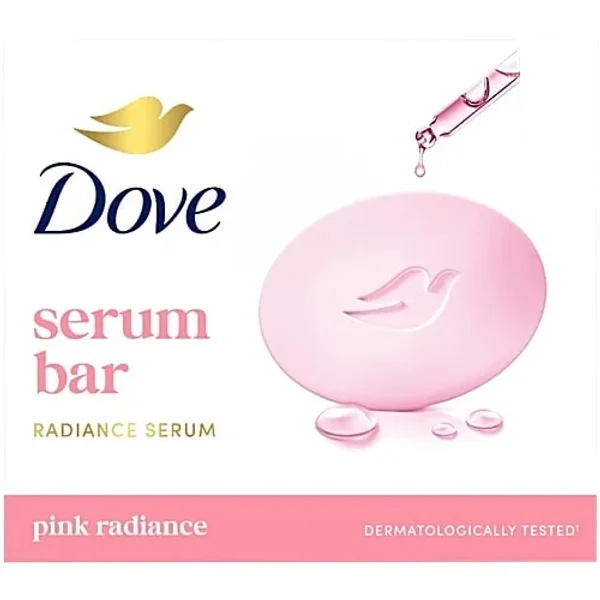 Dove Pink Radiance Serum Bathing Soap, 125 gm, Pack of 1