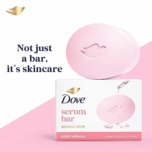 Dove Pink Radiance Serum Bathing Soap, 125 gm, Pack of 1 Dove Pink Radiance Serum Bathing Soap, 125 gm, Pack of 1
