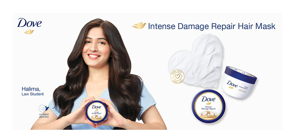 Dove Intense Damage Repair Hair Mask, 300 ml, Pack of 1 Dove Intense Damage Repair Hair Mask, 300 ml, Pack of 1