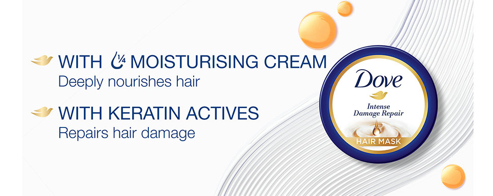 Dove Intense Damage Repair Hair Mask, 300 ml, Pack of 1 Dove Intense Damage Repair Hair Mask, 300 ml, Pack of 1