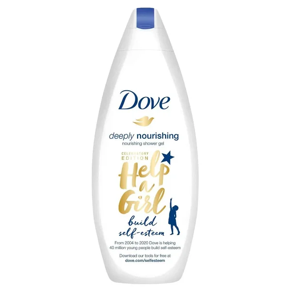 Dove Gentle Exfoliating Nourishing Body Wash, 500 ml