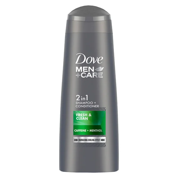 Dove Men+Care Fresh &amp; Clean 2in1 Shampoo + Conditioner, 180 ml, Pack of 1