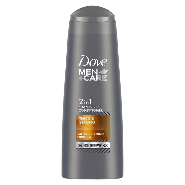 Dove Men+Care Thick & Strong 2in1 Shampoo + Conditioner, 180 ml