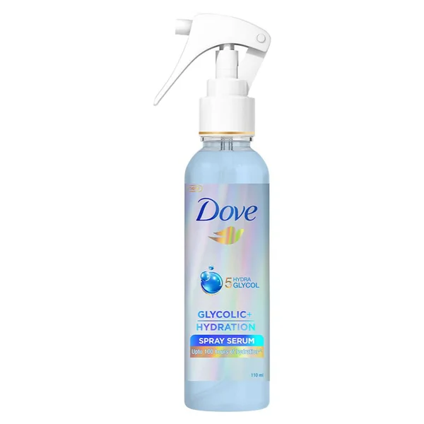 Dove Glycolic Hydration Spray Serum, 110 ml, Pack of 1